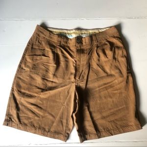 Tommy Bahama Silk Casual Shorts Men’s Size 34 Brown